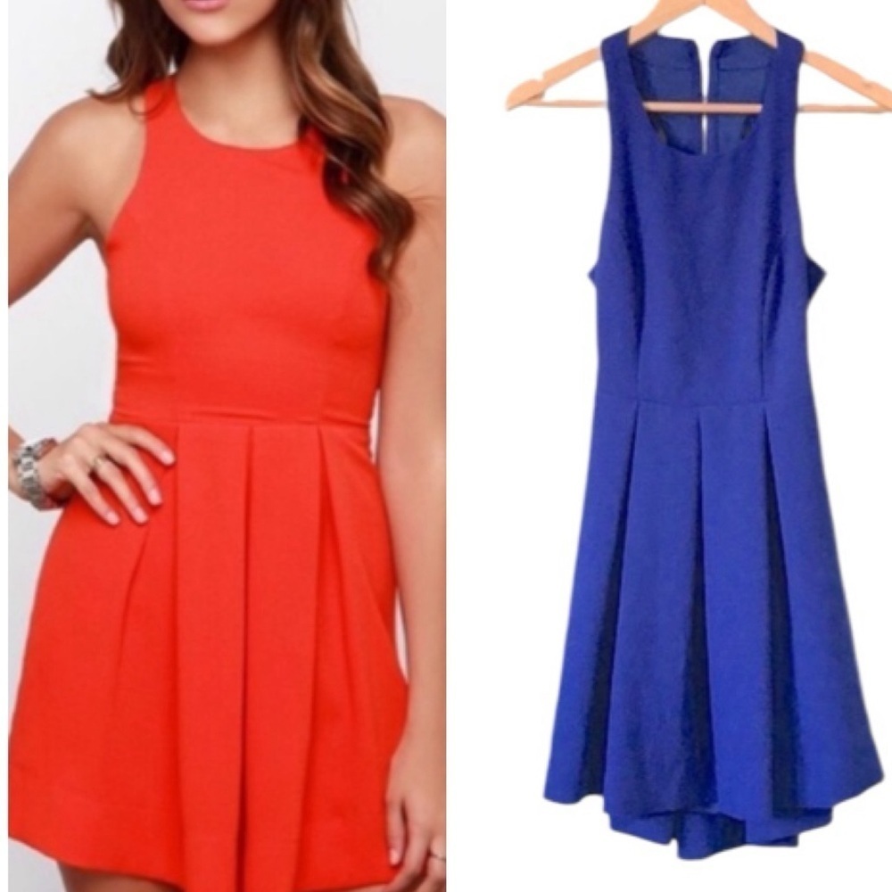 LULUS Exclusive Test Drive Royal blue Dress size Small